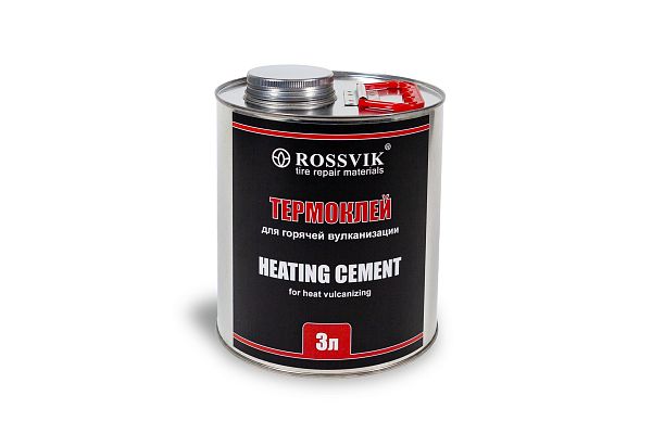 Термоклей ROSSVIK, 3000 мл, банка с кистью