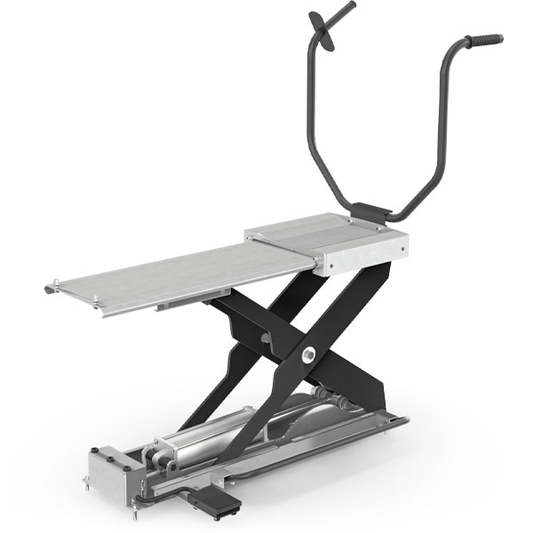 Подъемник колес пневматический КС-239